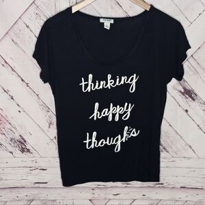 Old Navy Thinking Happy Thoughts Tee